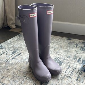 Hunter Purple Rain Boots